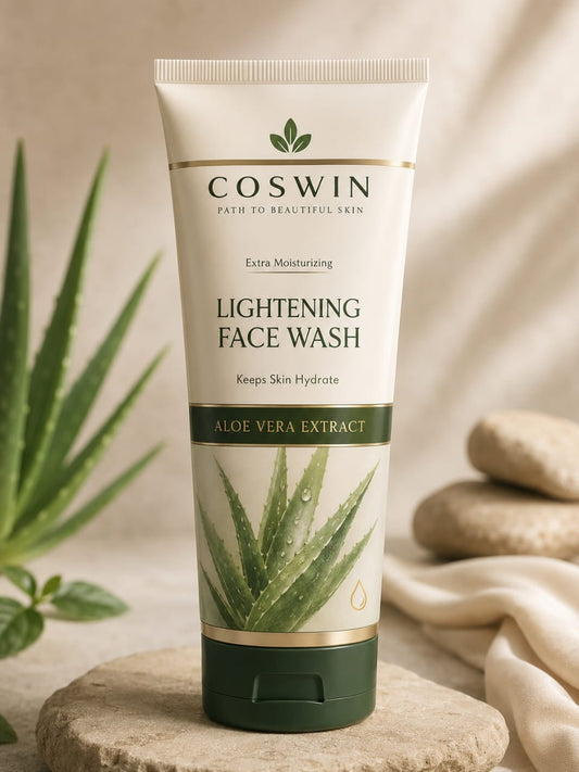 COSWIN Aloe Vera Face Wash | Lightening & Deep Cleansing Formula